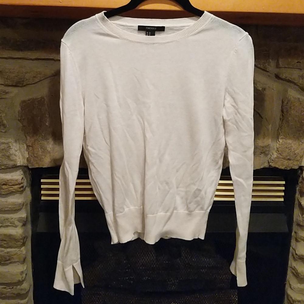 NWOT Sheer Forever 21 Sweater